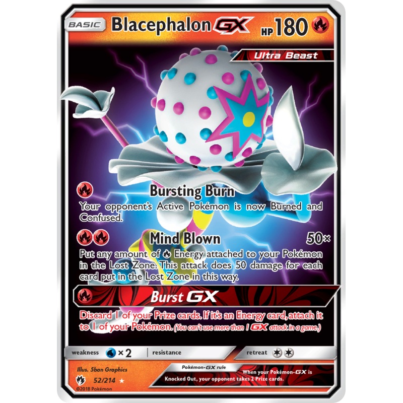 Blacephalon GX (52/214) [Sun & Moon: Lost Thunder]