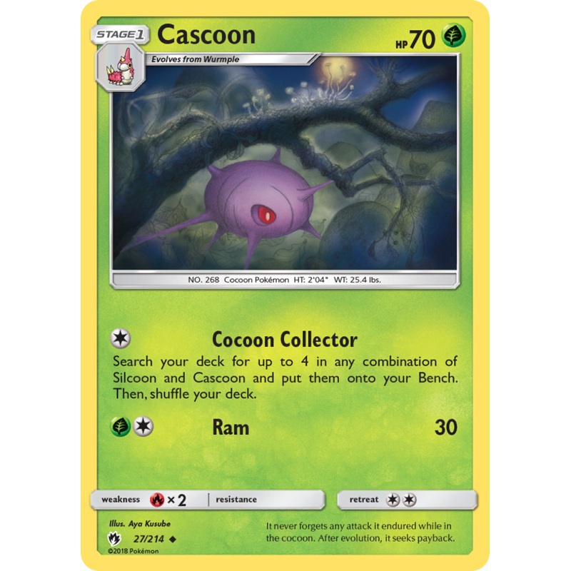 Cascoon (27/214) [Sun & Moon: Lost Thunder]
