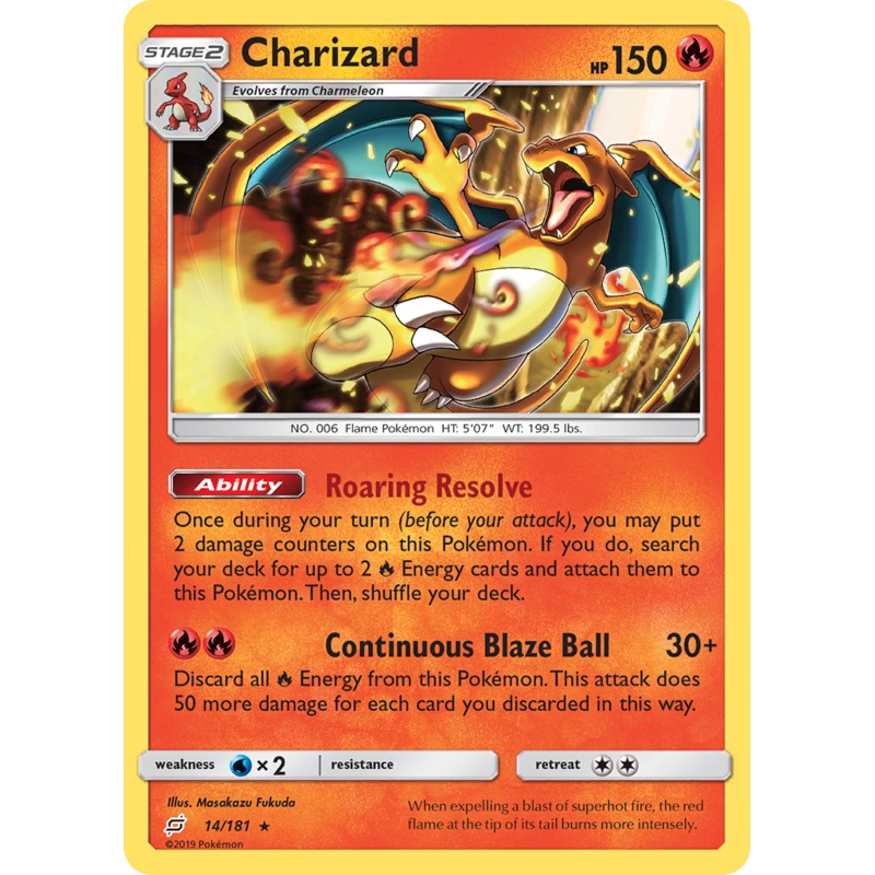 Charizard (14/181) [Sun & Moon: Team Up]