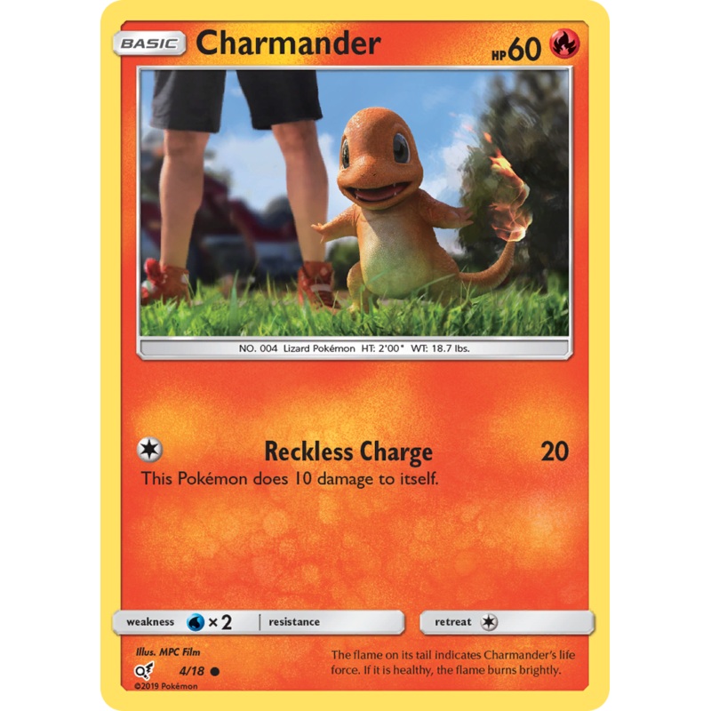 Charmander (4/18) [Sun & Moon: Detective Pikachu]
