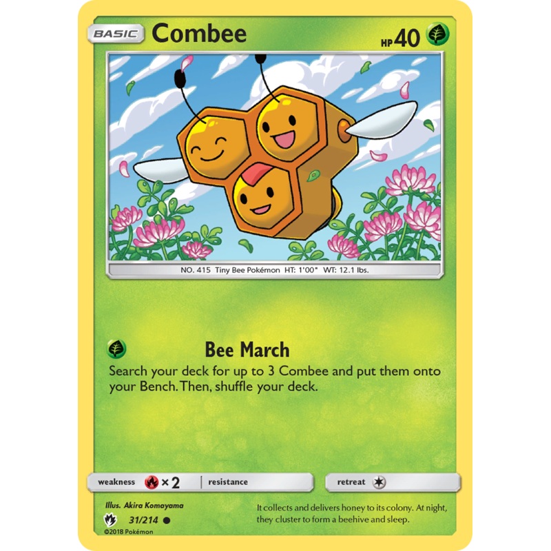 Combee (31/214) [Sun & Moon: Lost Thunder]