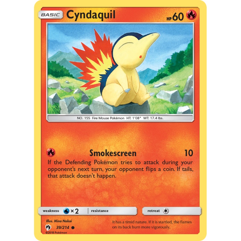 Cyndaquil (39/214) [Sun & Moon: Lost Thunder]