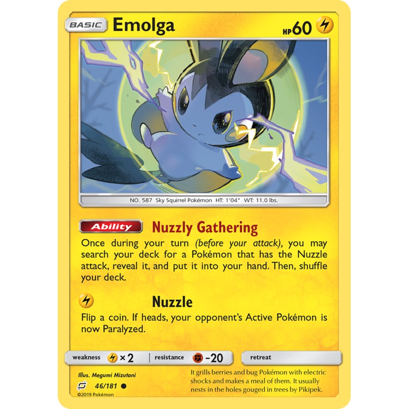 Emolga (46/181) [Sun & Moon: Team Up]