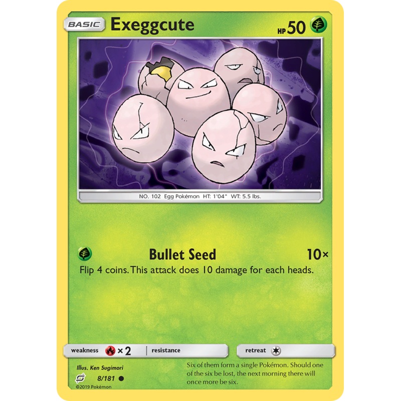Exeggcute (8/181) [Sun & Moon: Team Up]