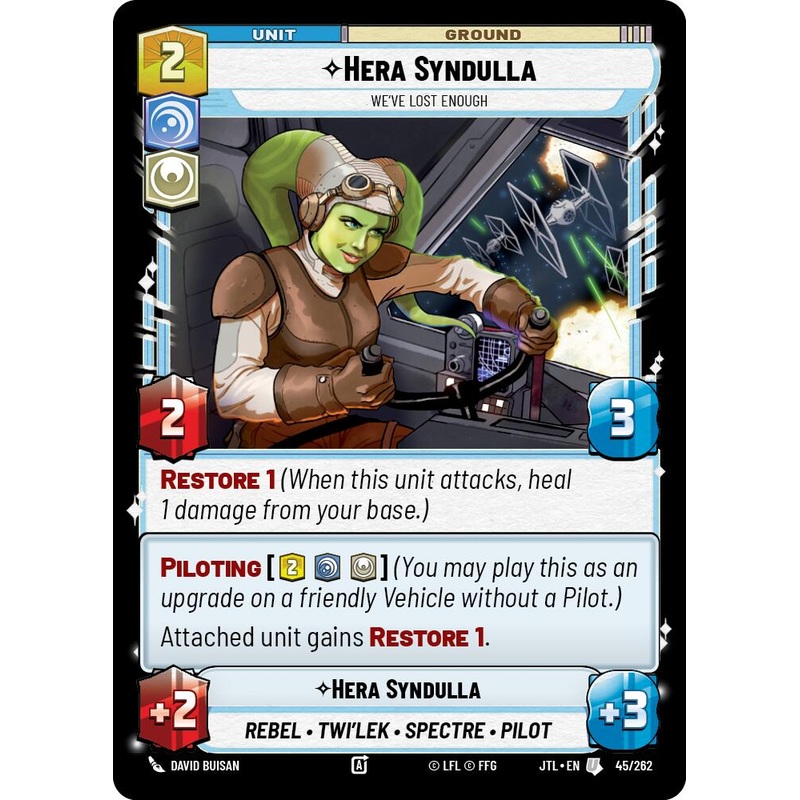 Hera Syndulla - We've Lost Enough (045/262) (045/257) [Jump to Lightspeed]