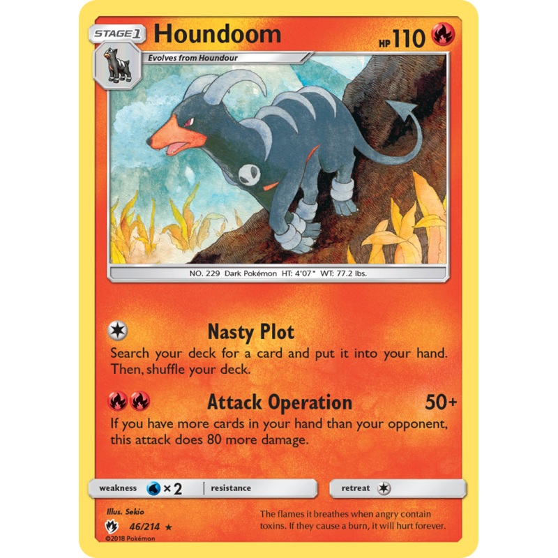 Houndoom (46/214) [Sun & Moon: Lost Thunder]