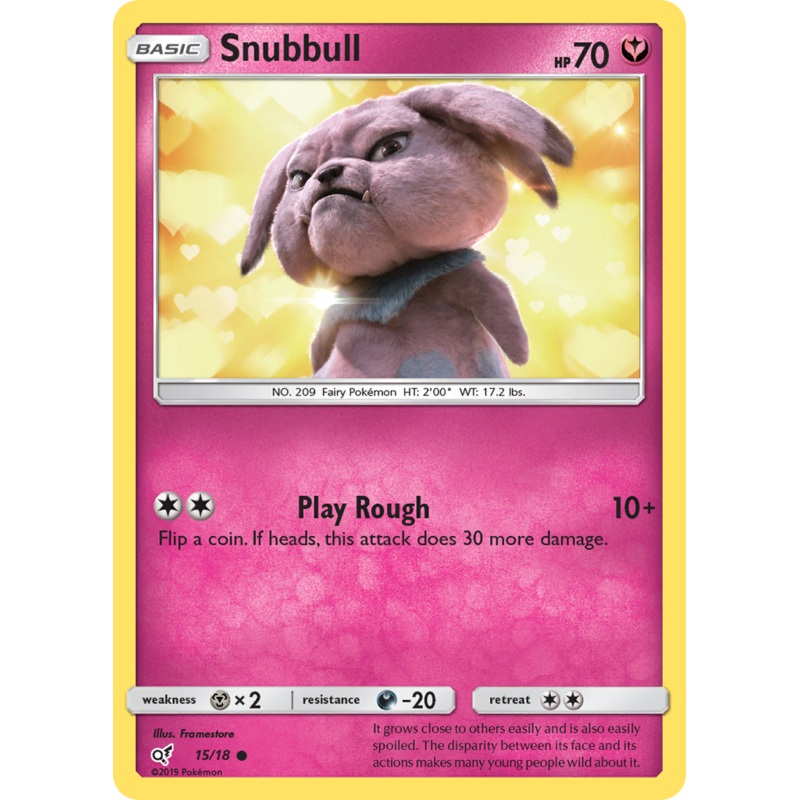Snubbull (15/18) [Sun & Moon: Detective Pikachu]