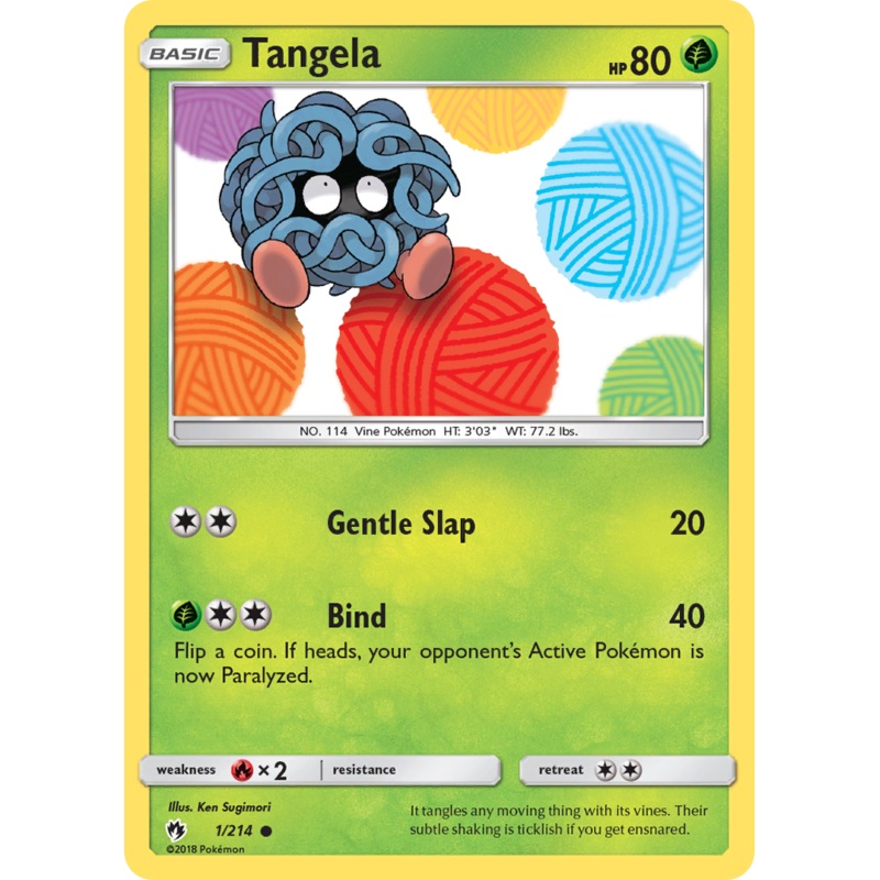 Tangela (1/214) [Sun & Moon: Lost Thunder]