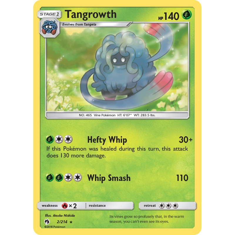Tangrowth (2/214) [Sun & Moon: Lost Thunder]