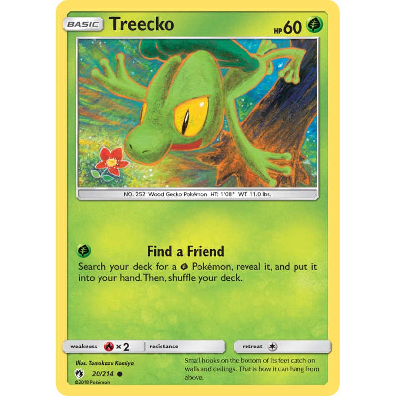 Treecko (20/214) [Sun & Moon: Lost Thunder]
