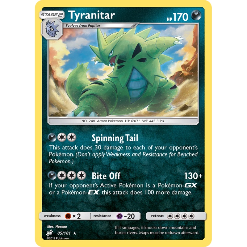Tyranitar (85/181) [Sun & Moon: Team Up]