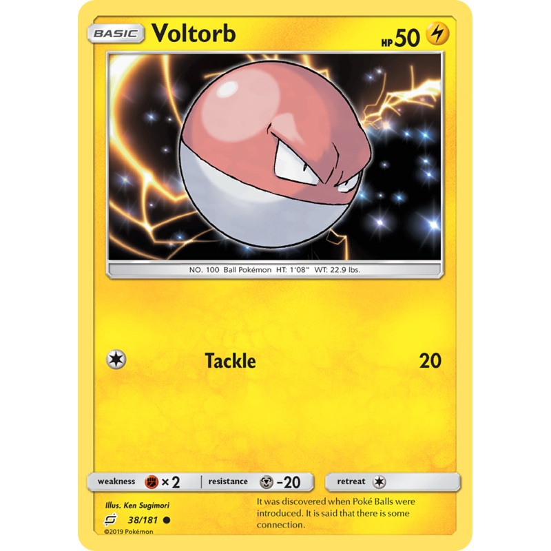Voltorb (38/181) [Sun & Moon: Team Up]