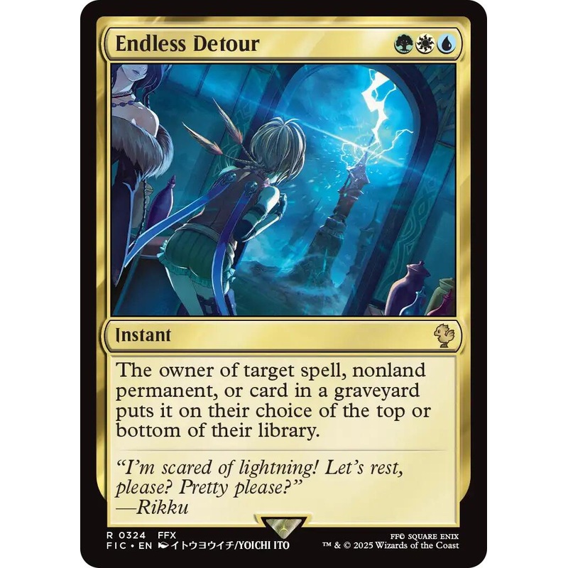 Endless Detour (Surge Foil) [FINAL FANTASY Commander]