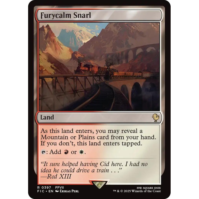 Furycalm Snarl (Surge Foil) [FINAL FANTASY Commander]