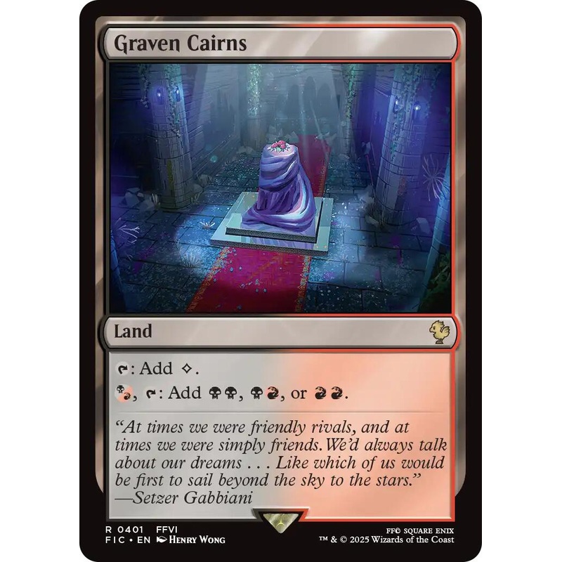 Graven Cairns (Surge Foil) [FINAL FANTASY Commander]
