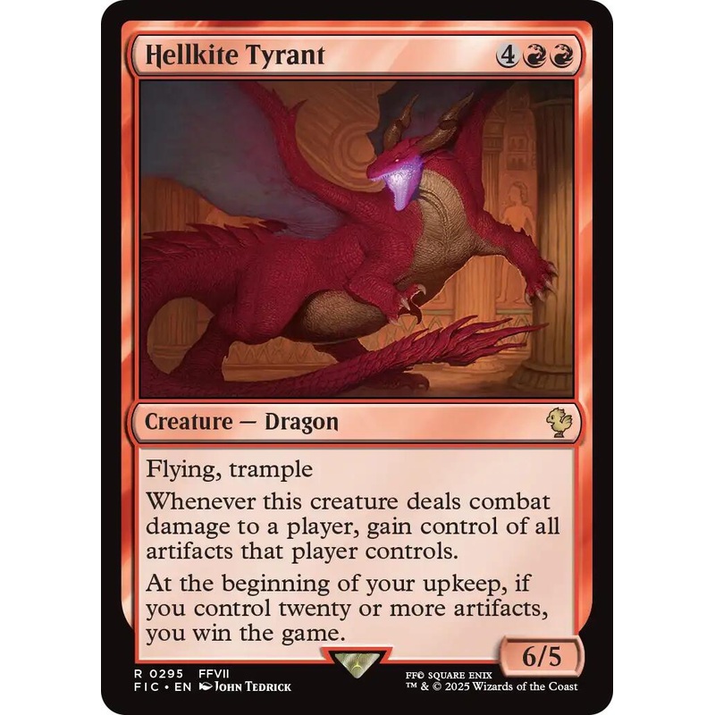 Hellkite Tyrant (Surge Foil) [FINAL FANTASY Commander]