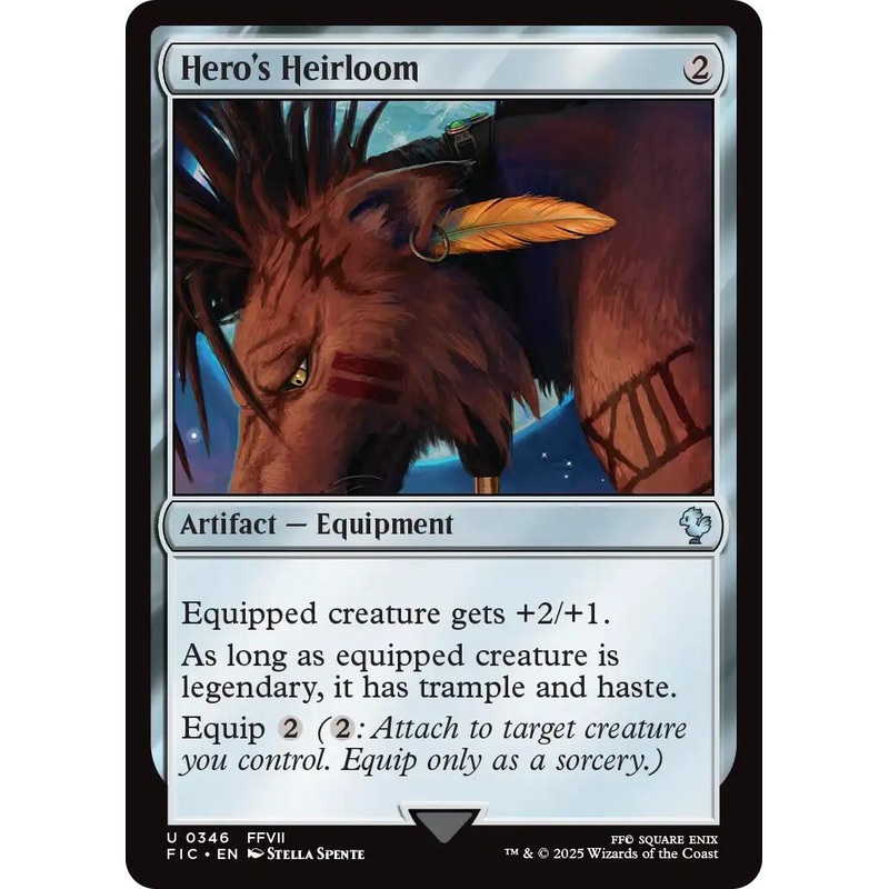 Hero's Heirloom (Surge Foil) [FINAL FANTASY Commander]