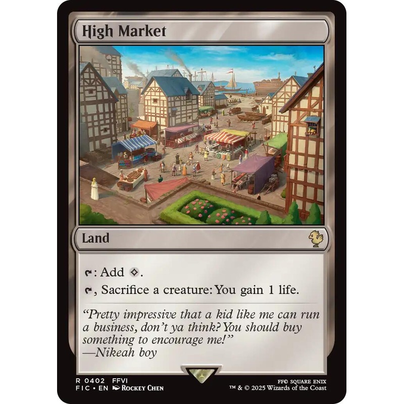 High Market (Surge Foil) [FINAL FANTASY Commander]