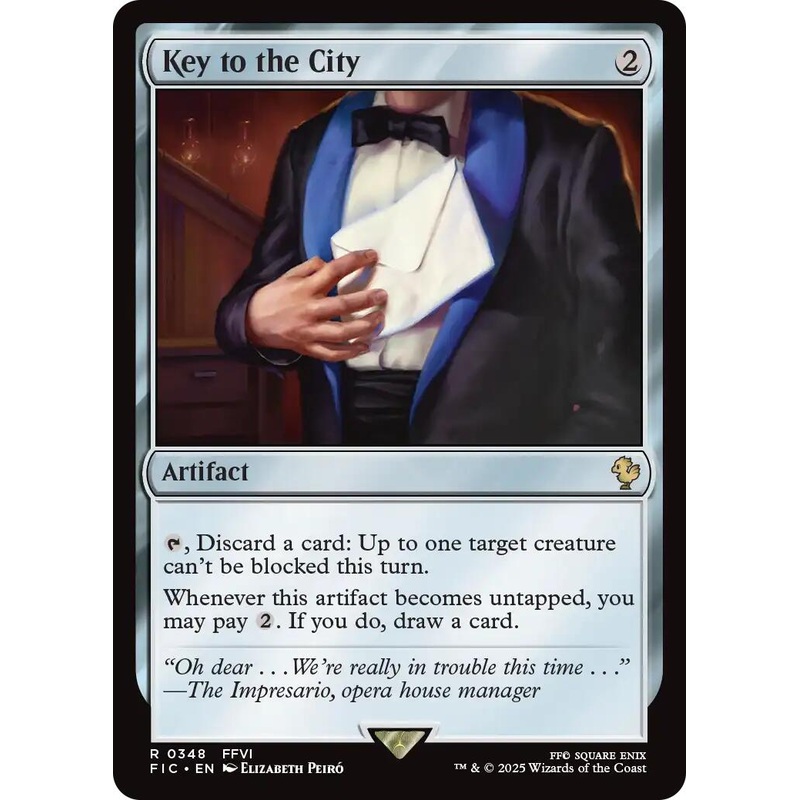 Key to the City (Surge Foil) [FINAL FANTASY Commander]