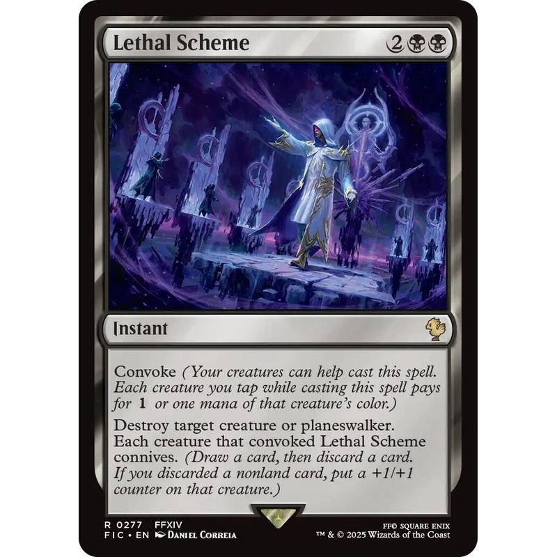 Lethal Scheme (Surge Foil) [FINAL FANTASY Commander]