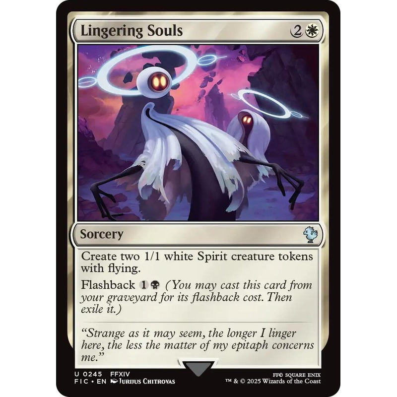 Lingering Souls (Surge Foil) [FINAL FANTASY Commander]