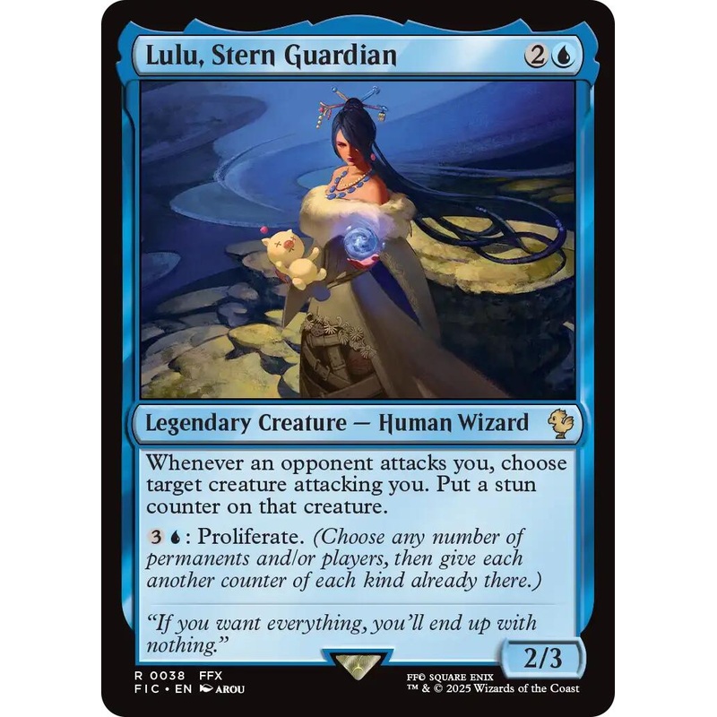 Lulu, Stern Guardian (Surge Foil) [FINAL FANTASY Commander]