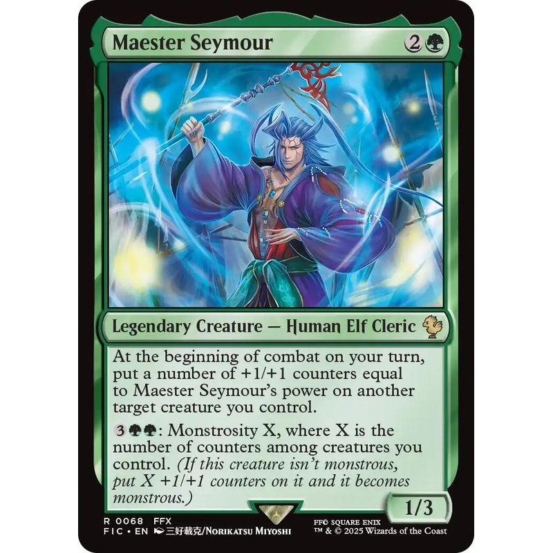 Maester Seymour (Surge Foil) [FINAL FANTASY Commander]