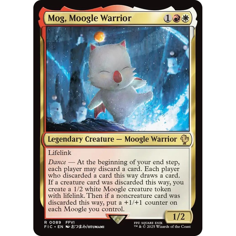 Mog, Moogle Warrior (Surge Foil) [FINAL FANTASY Commander]