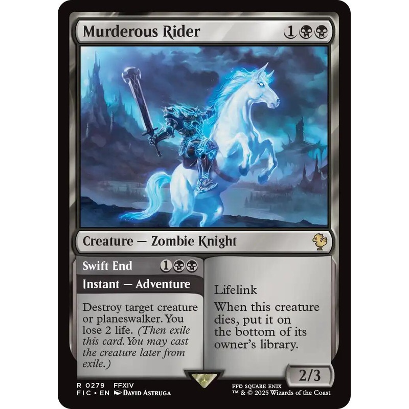 Murderous Rider (Surge Foil) [FINAL FANTASY Commander]