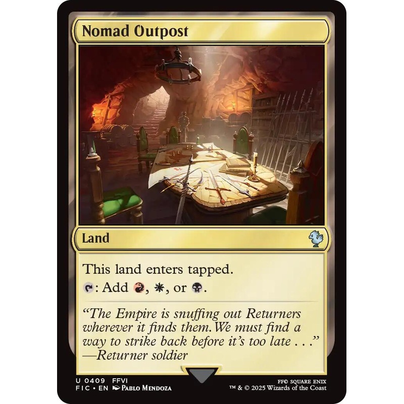 Nomad Outpost (Surge Foil) [FINAL FANTASY Commander]
