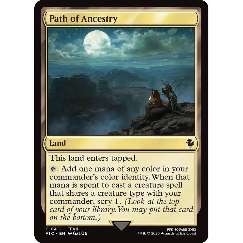 Path of Ancestry (Surge Foil) [FINAL FANTASY Commander]