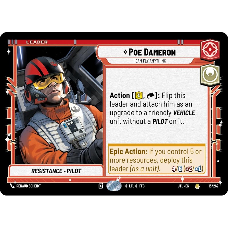 Poe Dameron - I Can Fly Anything (013/262) (013/257) [Jump to Lightspeed]
