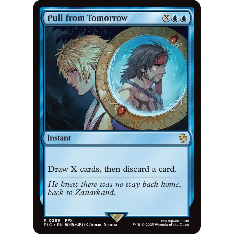 Pull from Tomorrow (Surge Foil) [FINAL FANTASY Commander]