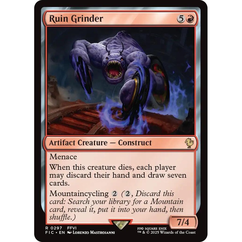 Ruin Grinder (Surge Foil) [FINAL FANTASY Commander]