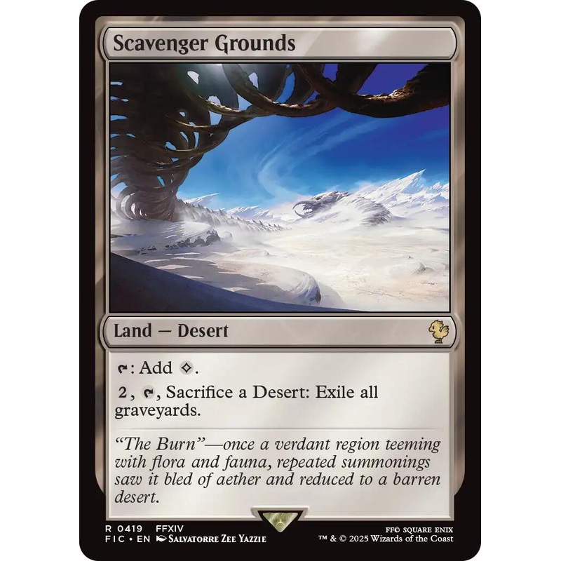 Scavenger Grounds (Surge Foil) [FINAL FANTASY Commander]