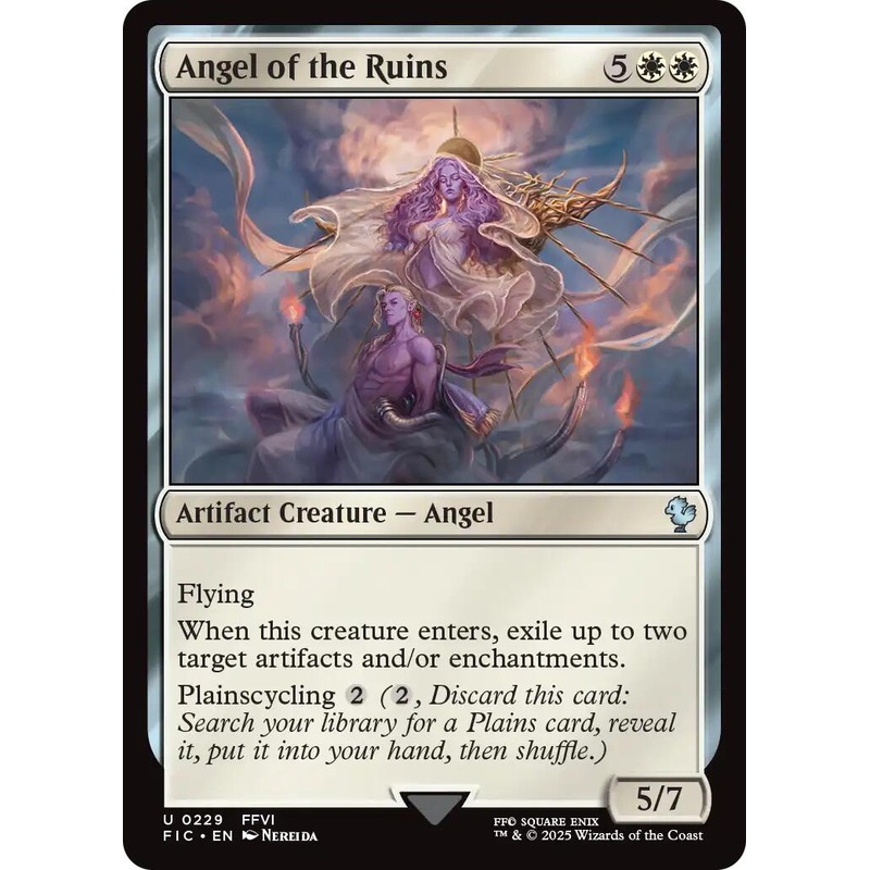Angel of the Ruins (Surge Foil) [FINAL FANTASY Commander]