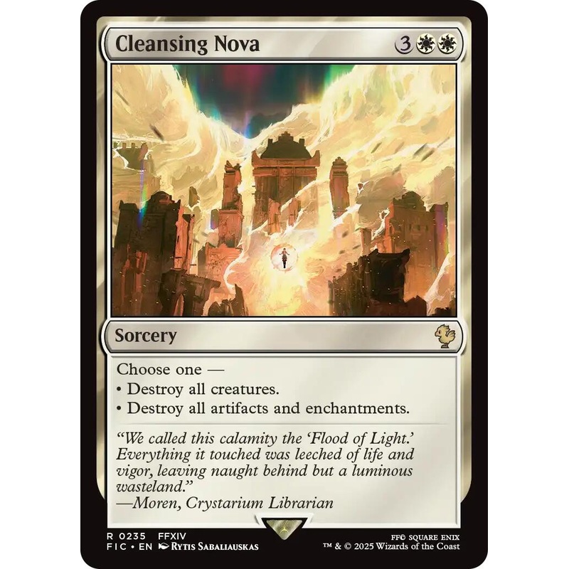 Cleansing Nova (Surge Foil) [FINAL FANTASY Commander]