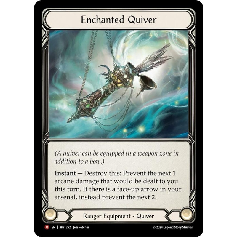 Enchanted Quiver [HNT252] (The Hunted)  Cold Foil