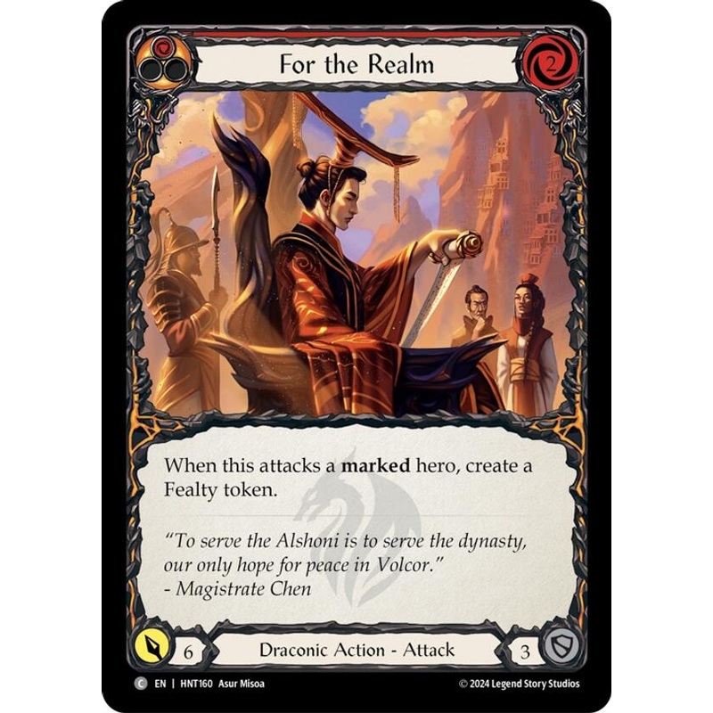 For the Realm [HNT160] (The Hunted)  Rainbow Foil