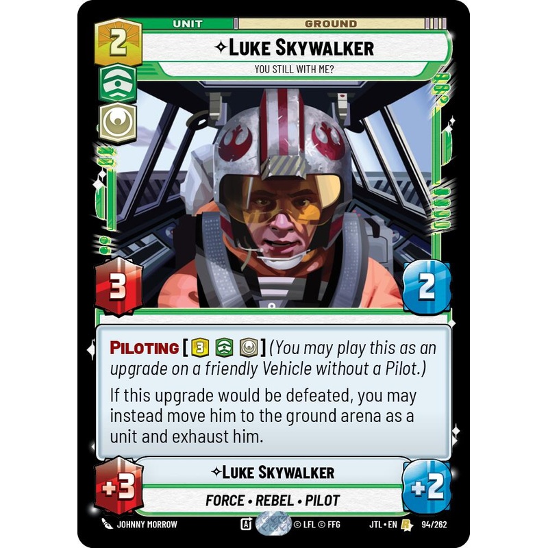 Luke Skywalker - You Still With Me? (094/262) (094/257) [Jump to Lightspeed]
