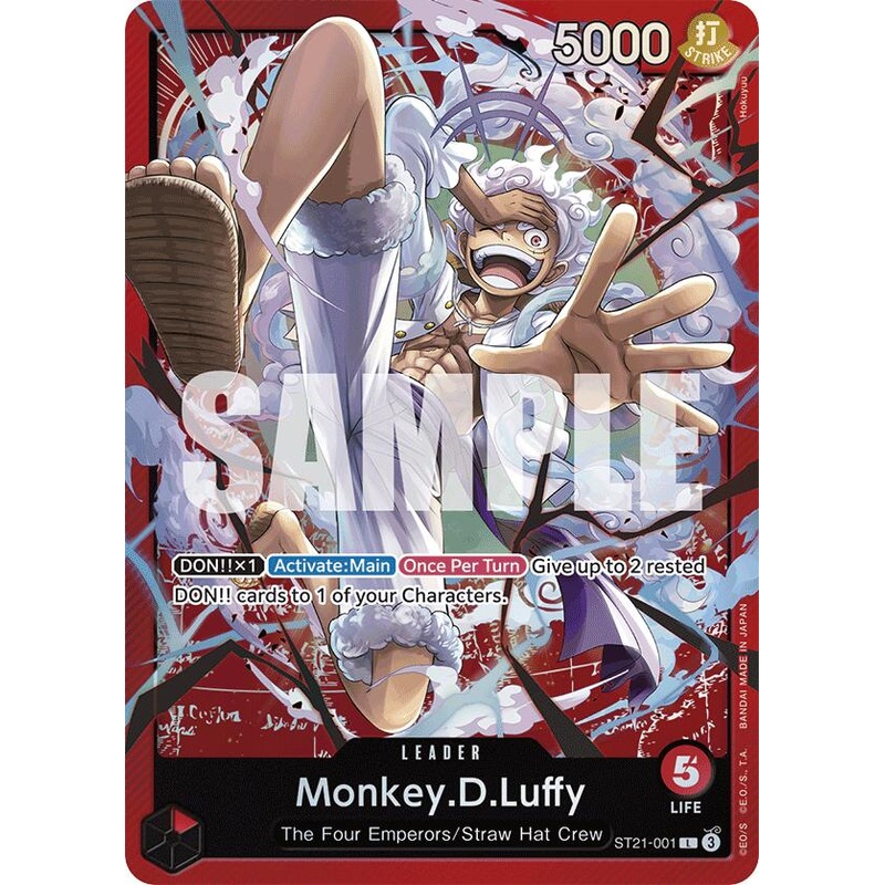 Monkey.D.Luffy [Starter Deck EX: Gear 5]