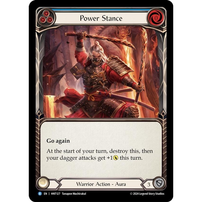 Power Stance [HNT127] (The Hunted)  Rainbow Foil
