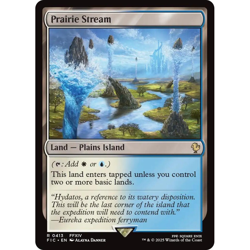 Prairie Stream (Surge Foil) [FINAL FANTASY Commander]