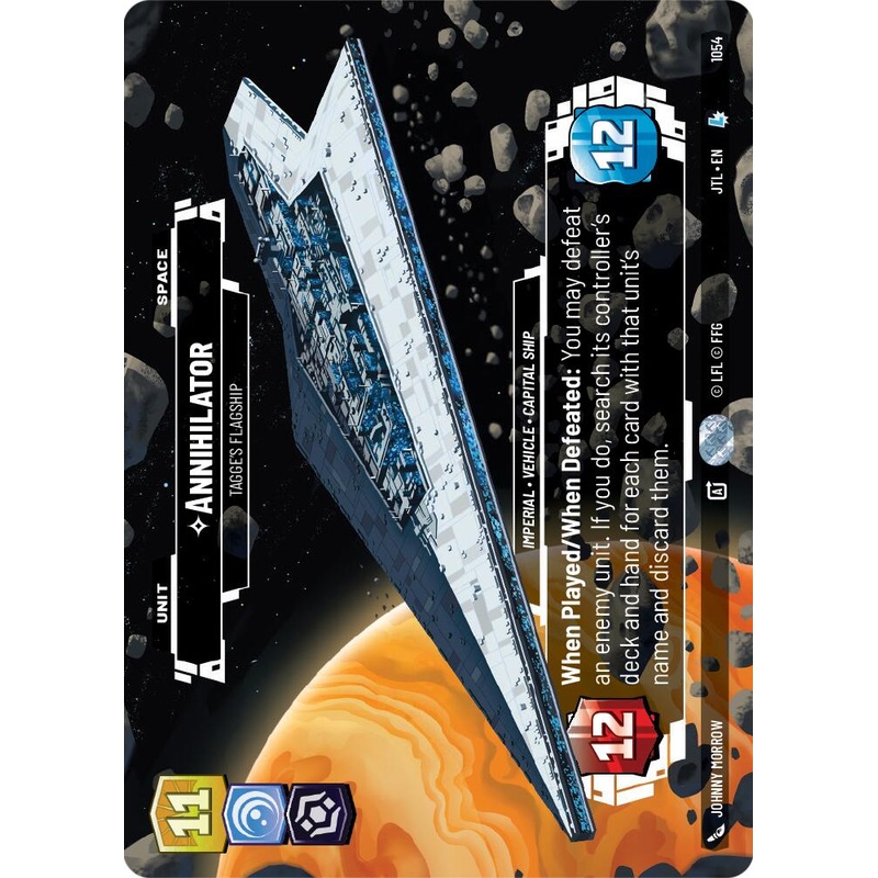 Annihilator - Tagge's Flagship (1054) (Prestige Foil) (1054) [Jump to Lightspeed]