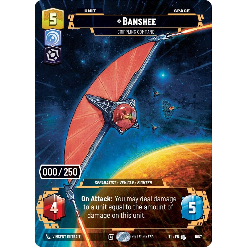 Banshee - Crippling Command (1087) (Serialized) (1087) [Jump to Lightspeed]