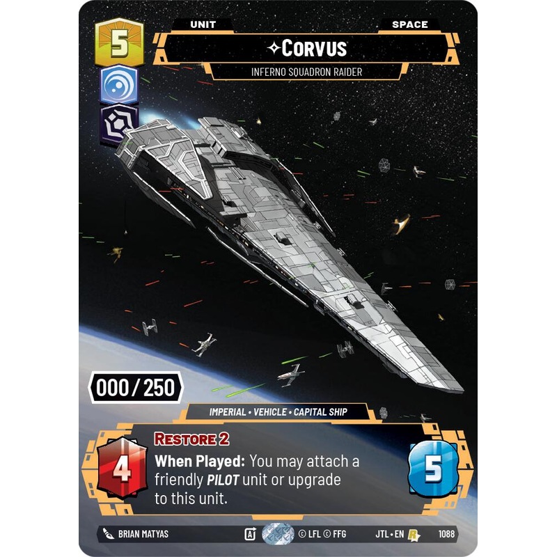Corvus - Inferno Squadron Raider (1088) (Serialized) (1088) [Jump to Lightspeed]