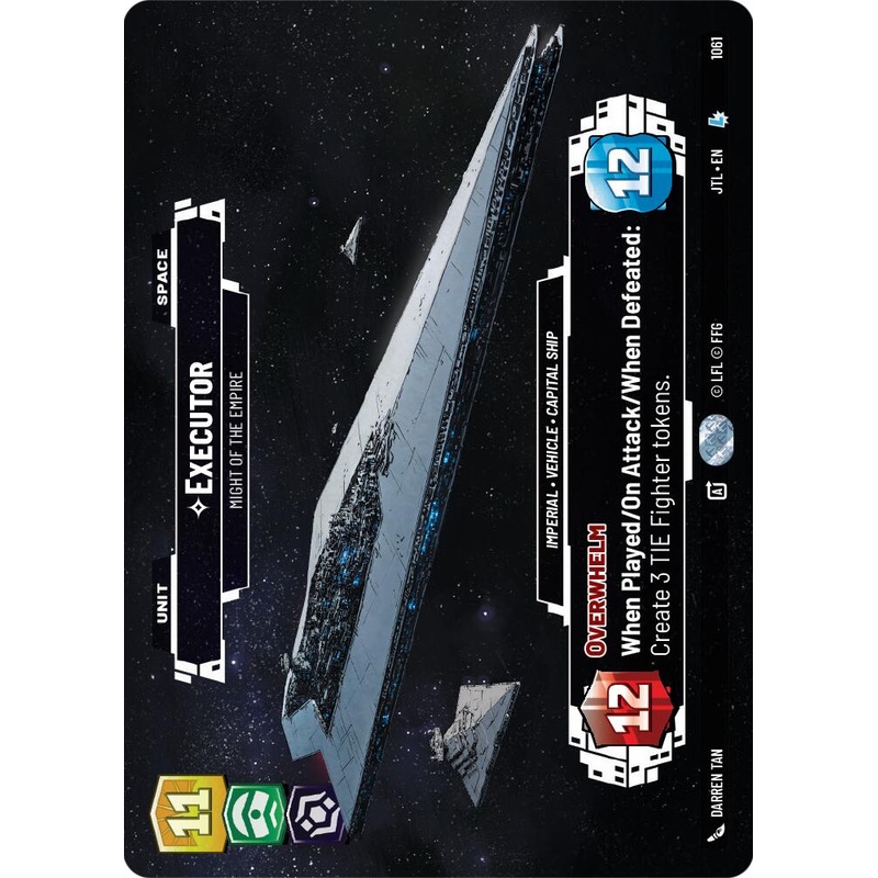 Executor - Might of the Empire (1061) (Prestige Foil) (1061) [Jump to Lightspeed]