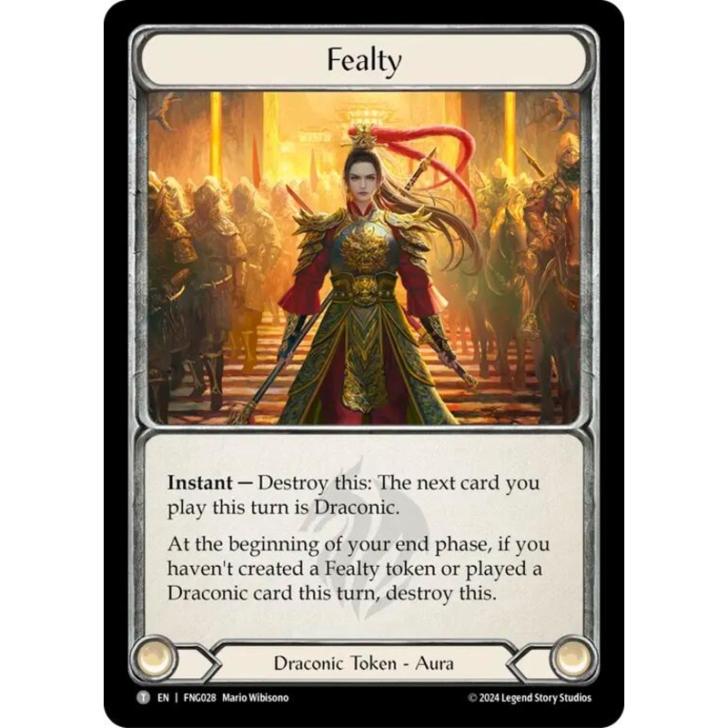 Fealty // Marked [FNG029 // FNG029] (The Hunted Fang Blitz Deck)