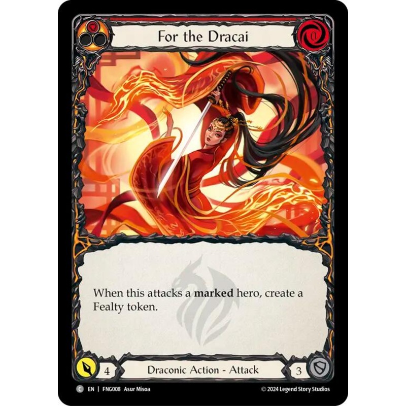 For the Dracai [FNG008] (The Hunted Fang Blitz Deck)