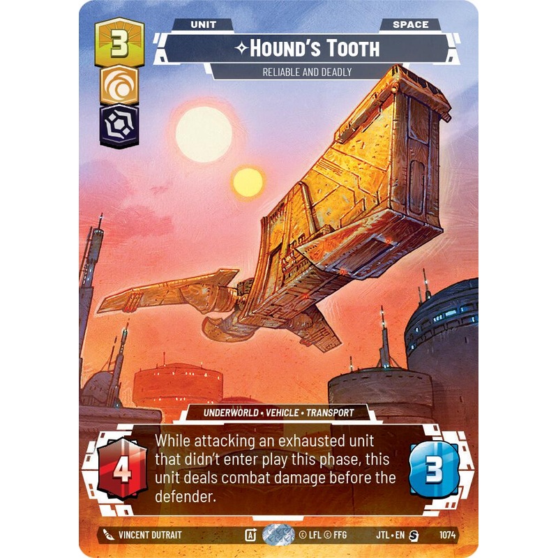 Hound's Tooth - Reliable and Deadly (1074) (Prestige Foil) (1074) [Jump to Lightspeed]